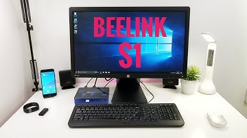 Best Mini PC i tried so far! Beelink S1 Review - 8GB RAM, Windows 10