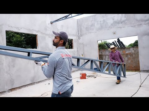 Vídeo: Telha metálica de qualidade - colocação do tipo faça você mesmo