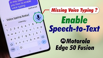 How to Turn ON Voice Typing on Motorola Phone! [Use Voice to Text]