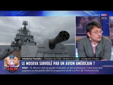 Le Moskva survolé par un avion américain ?