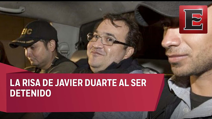 ¿De qué se reía Duarte al momento de su detención?