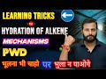 Hydration of Alkene || Mechanisms Trick Class 12 th
