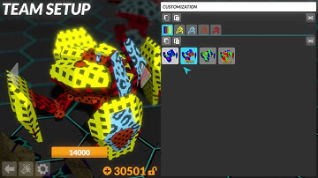 [Gladiabots] Bot customization UI improvements