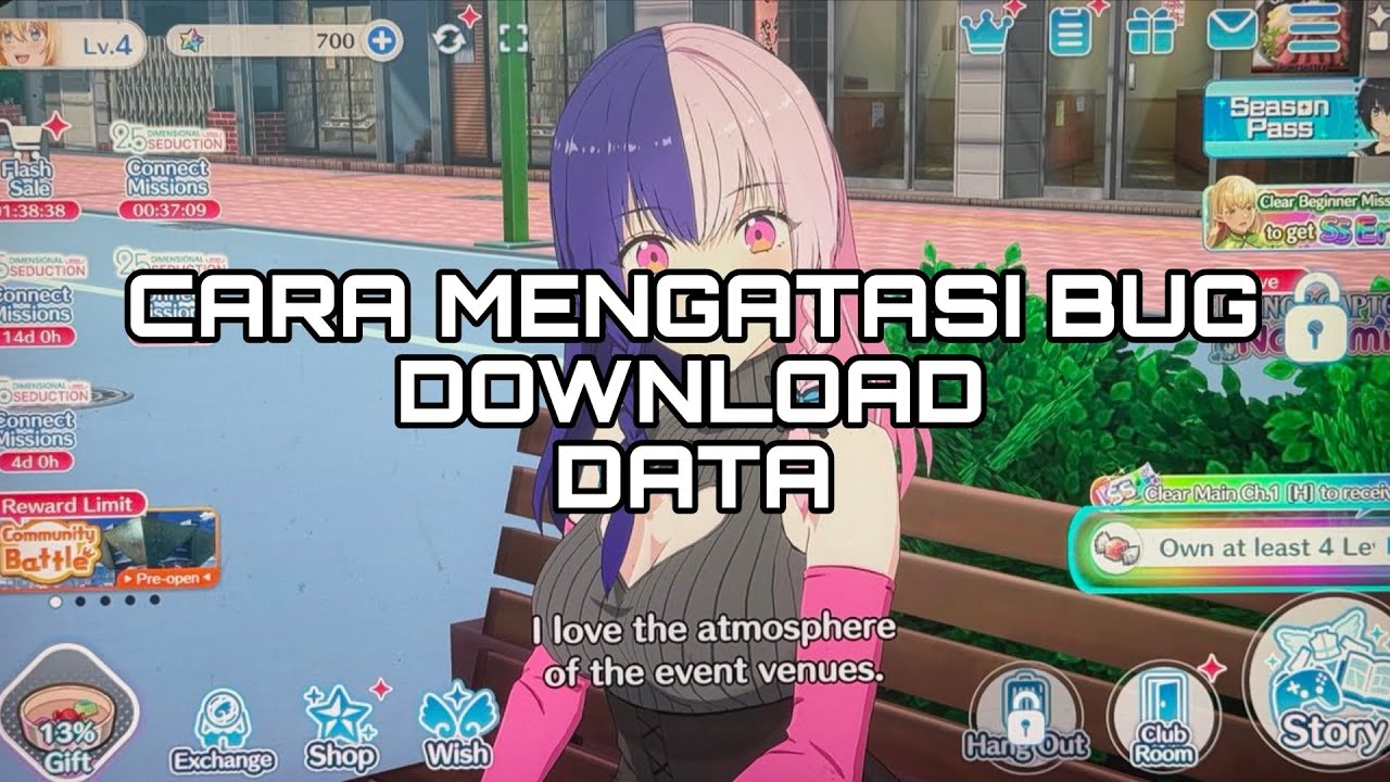 Cara mengatasi bug download game Nigoriri Angels on Stage!