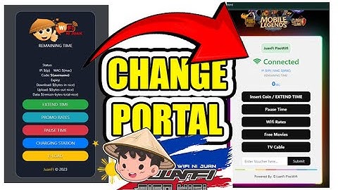 HOW TO CHANGE YOUR PORTAL #JUANFI #PORTAL #MIKROTIK #WINBOX