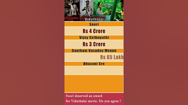 Viduthalai cast salary details. #shorts #shortsvideo #viduthalai #soori #vijaysethupathi #ilayaraja