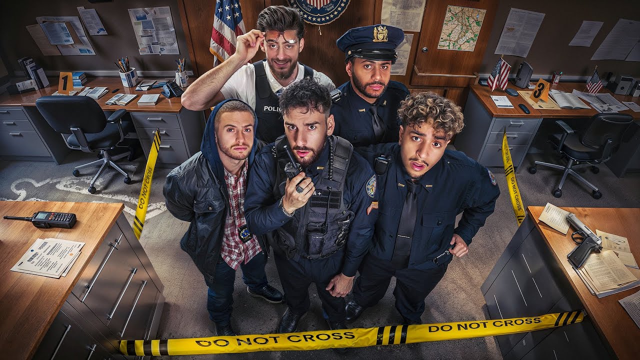 35H DANS LE PIRE COMMISSARIAT (ft. Michou, Byilhan, Flamby & Nico)