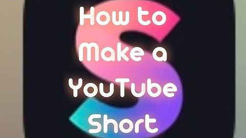 How to make a YouTube short using the splice app