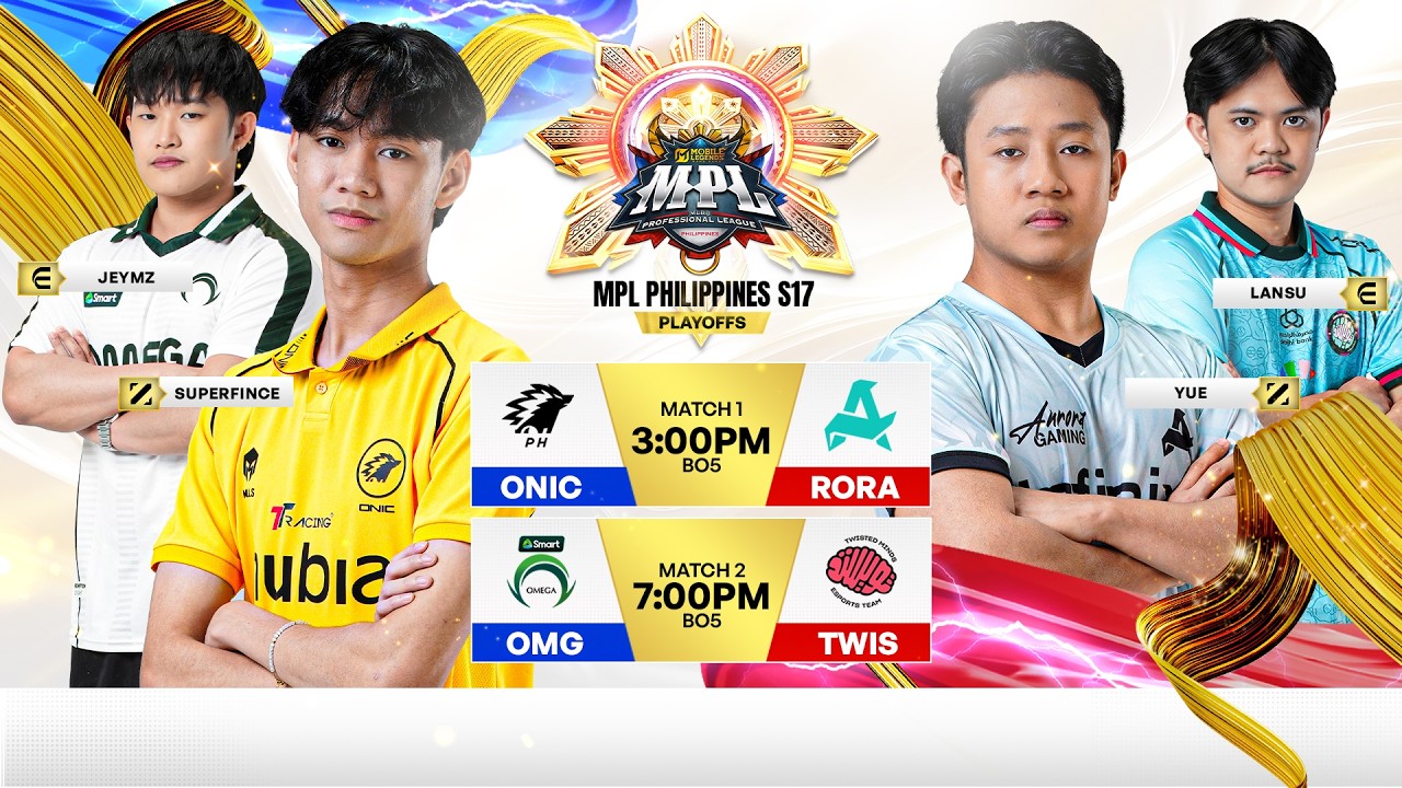 🔴 LIVE | MPL PH S17 | ENGLISH - Playoffs Day 1