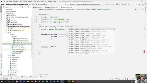 Create an Angular Component with TypeScript (Property Binding in TypeScript  Part 3)