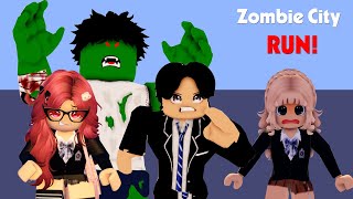 🤢  Zombie 2: We Got Trapped in a Zombie City! | Story Roblox