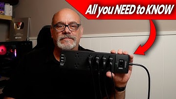 This Surge Protector Does It All — 8 Outlets, USB Ports & Serious Power!