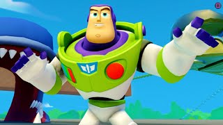 Buzz Lightyear - Galaxy - Moto - Toy Story | Superheroes | Disney Infinity Gameplay 4 screenshot 3