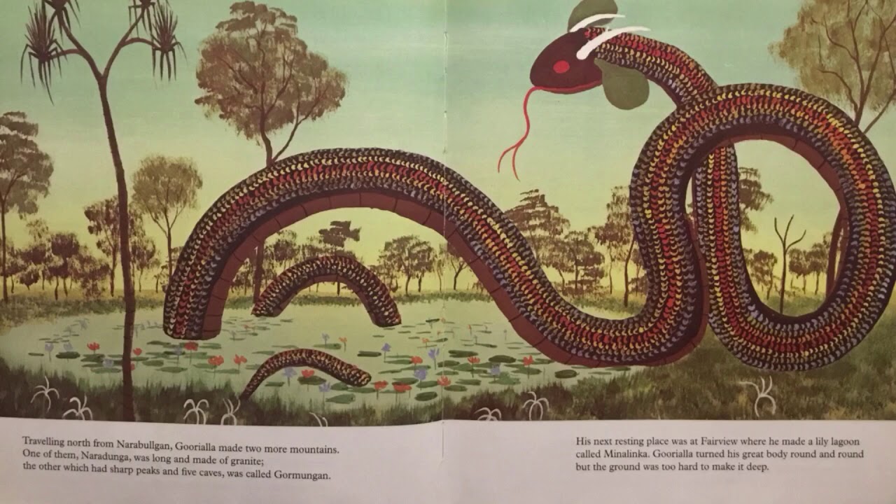 Children'S Book The Rainbow Serpent Read Aloud