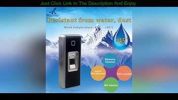 Deal  High Quality MINI Fingerprint Reader  IP65 Rated Rugged Access Control Device Standalone Fing