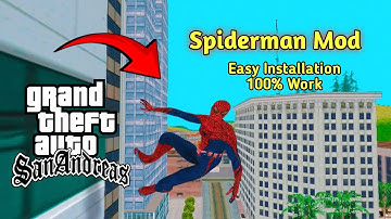 GTA San Andreas Spiderman Mod Cheat Code | How Install Spiderman Mod | Faizan Gaming