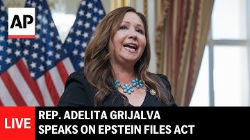 LIVE: Rep. Adelita Grijalva speaks on Epstein files act