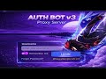 AUTH PROXY SERVER V3 NEW UPDATE OB52 WORKING ON FF NORMAL FF MAX