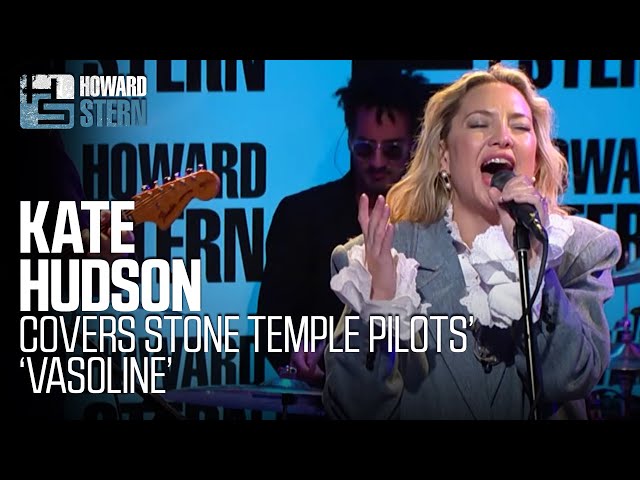 Kate Hudson Covers Stone Temple Pilots' “Vasoline” Live on the Stern Show class=