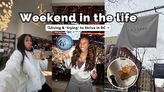 Weekend in my life living in DC | NBA game, new coffee shops, binge watching PLL, & a NYC day trip