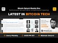 Latest in Bitcoin: Optech Deepdive #323 |@bitshala| #bitcoin