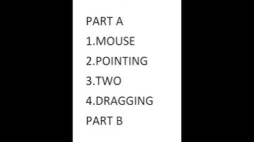 CHAPTER 6 CLASS 1 THE MOUSE  Answer Key IT PLANET by aarti arora