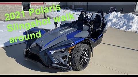 2021 Polaris Slingshot R AutoDrive - Stealth Blue - Walkaround