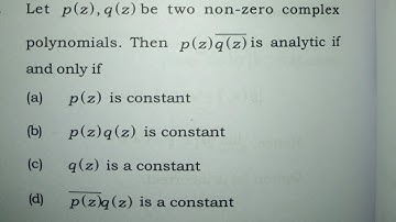 Solved question of csir net exam June 2013 part-B ( complex analysis )