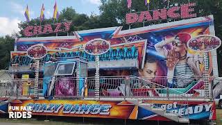 Crazy Dance - Shamrock Shows - Saratoga County Fair 2025 @FunFairRides