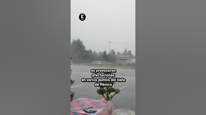 Lluvias provocan inundaciones y caos en CDMX