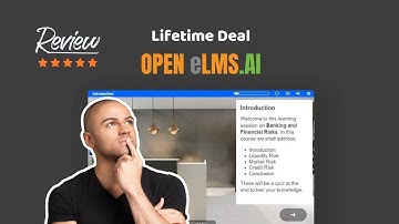 Open eLMS Lifetime Deal and Demo: Creates eLearning Using AI in Minutes - Appsumo Lifetime Deal