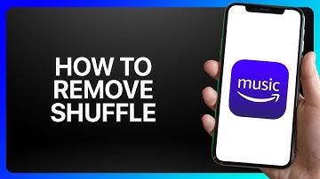 How To Remove Shuffle On Amazon Music Tutorial