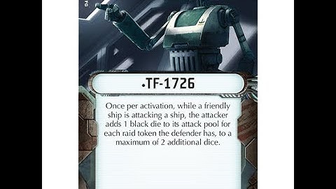 (SWAE) How-to use Commander "TF-1726"