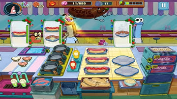 SpongeBob: Krusty Cook-Off - Weenie Hut Jr.’s - Level 35 - No Boosters - FULL STORY - CaroGamesNL
