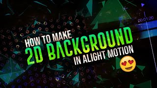 How to make 2d background in alight motion|alight motion tutorial|Siva Media