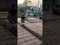 reinforcement reaction work Slab site banda uttar pradesh #short #shuttering #construction #civil