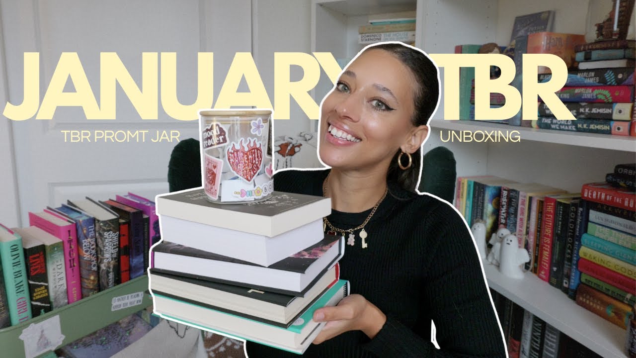 В TBR JAR я выбираю книги для чтения на январь + распаковка книг по месяцам!