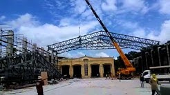 Timelapse of erection Long Span Truss
