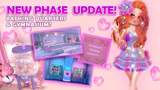 NEW PHASE UPDATE Valkyrie GYMNASIUM Coming SOON ? Royale High New School Update