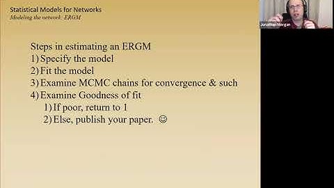 Exponential Random Graph Model "ERGMs"