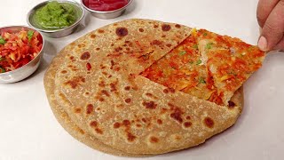 गाजर का पराठा कैसे बनता है | Gajar ka Paratha Recipe in Hindi | Carrot Paratha | Breakfast Recipes