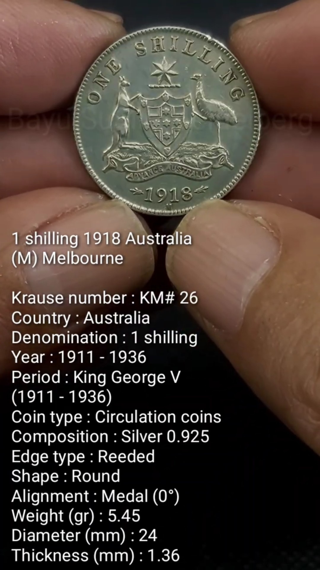 1918 m オーストラリア 1 フローリン 銀貨 【公式通販】
