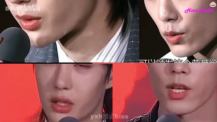 Tại sao môi Tiêu Chiến và Vương Nhất Bác sưng lên sau giờ giải lao? (Đêm hội Tencent 18.12.2019)