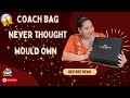 My first coach rogue 20 epic unboxing preloved never been use dee dee beancoachpreloved