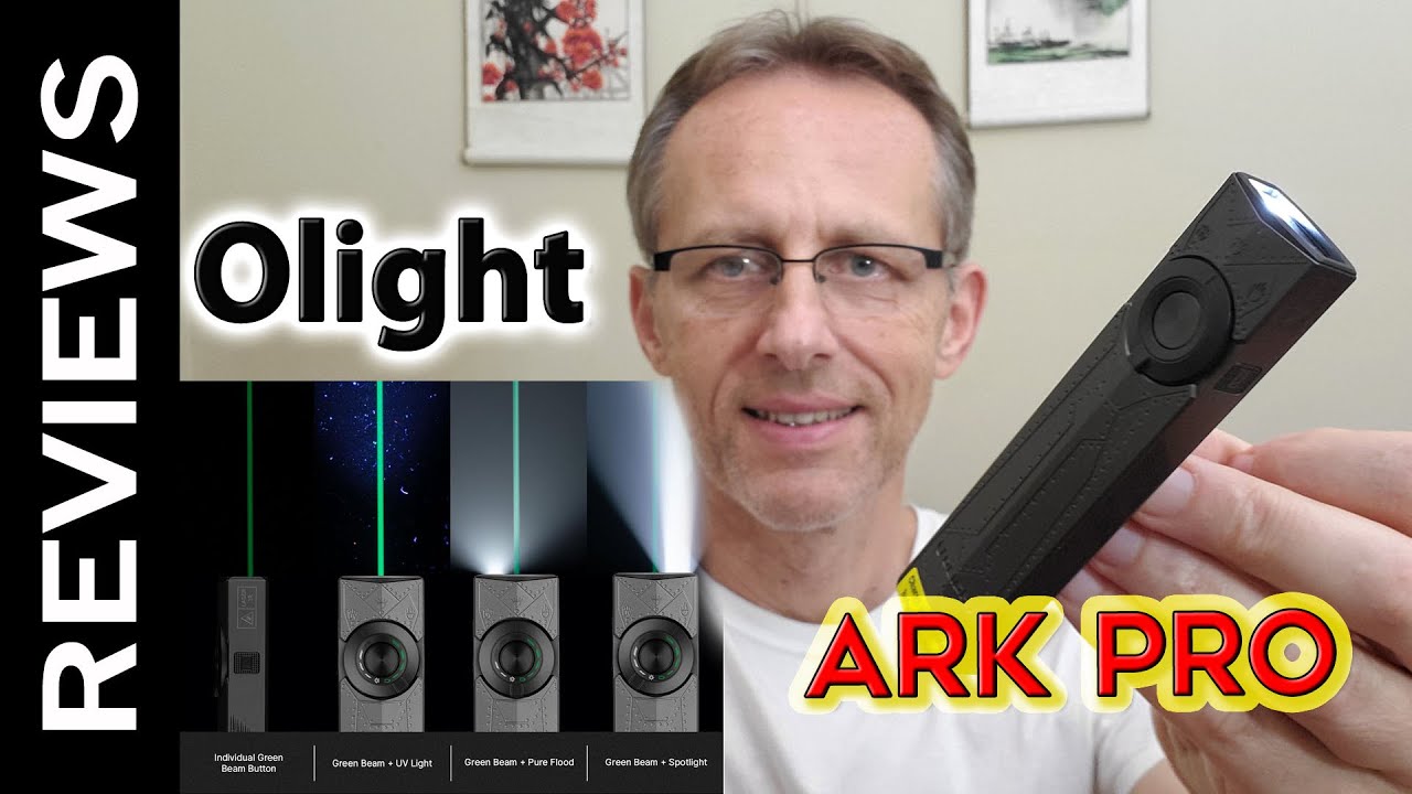 OLIGHT ArkPro Flashlight Review - YouTube