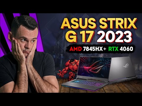 ASUS ROG STRIX G17 - 2023 (AMD 7845HX + RTX 4060) | КРАСНЫЕ СНОВА ЧУДЯТ???