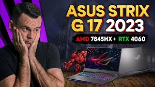 ASUS ROG STRIX G17 - 2023 (AMD 7845HX + RTX 4060) | КРАСНЫЕ СНОВА ЧУДЯТ???