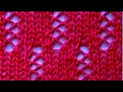 Piękny wzór na drutach ze schematu | Tutorial krok po kroku | Knitting pattern