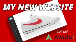 My New Photography Website Designed With The Avada Theme In WordPress
