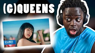 (G)I-DLE) - '퀸카 (Queencard)' Official Music Video | REACTION